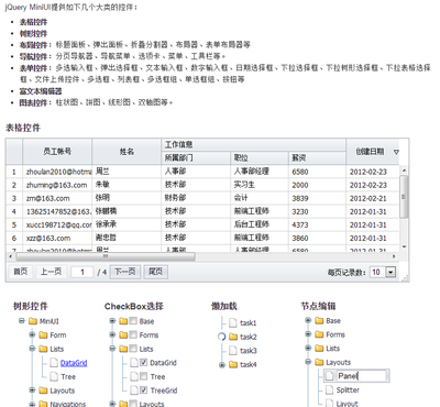 jquery表格框架,jquery动态表格